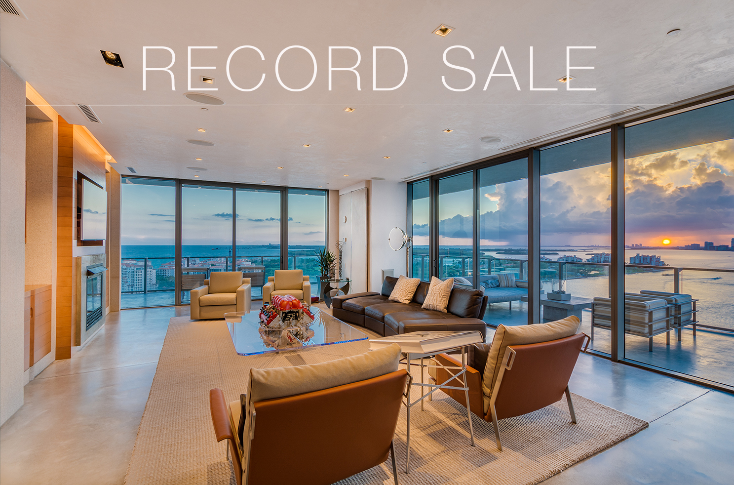 Record-Breaking Sale for Apogee South Beach | Penthouse 2104  Sold at $14,800,000 by Miami Top Producer Nelson Gonzalez
