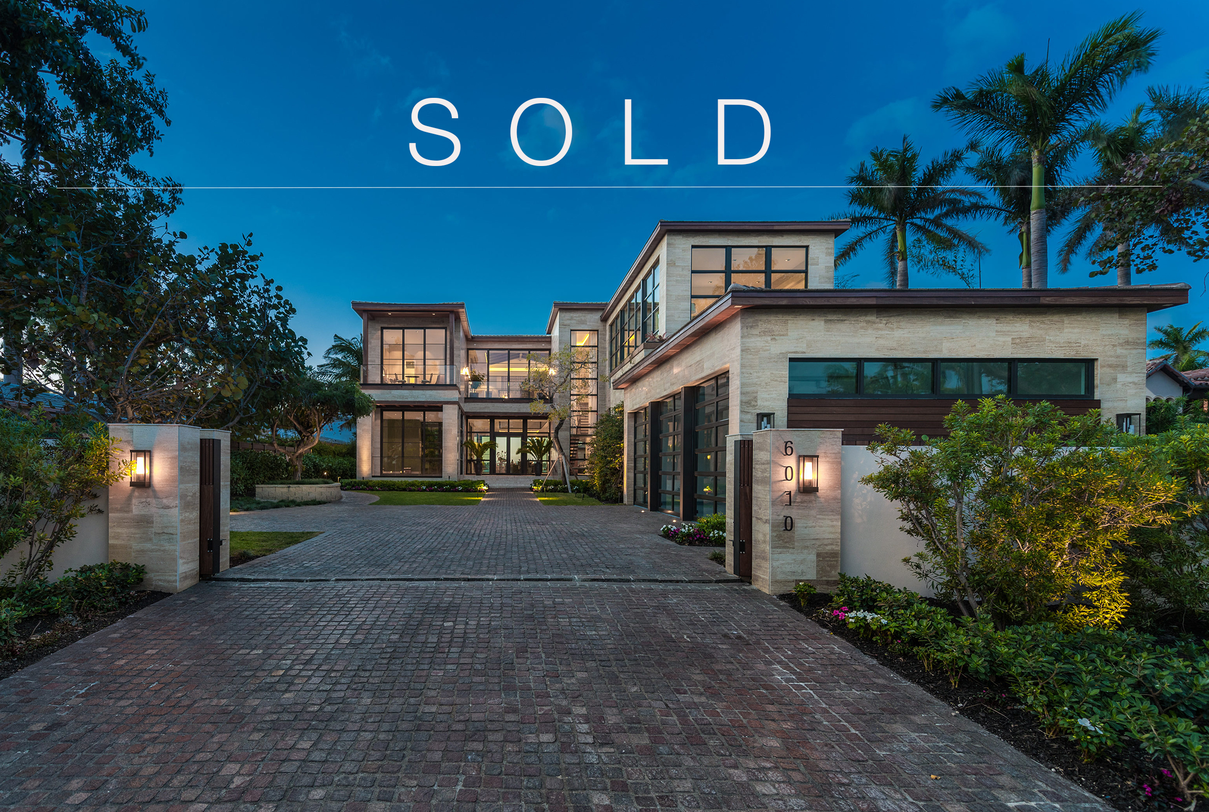 Sold Waterfront Mansion on North Bay Road by Top Realtor Nelson Gonzalez