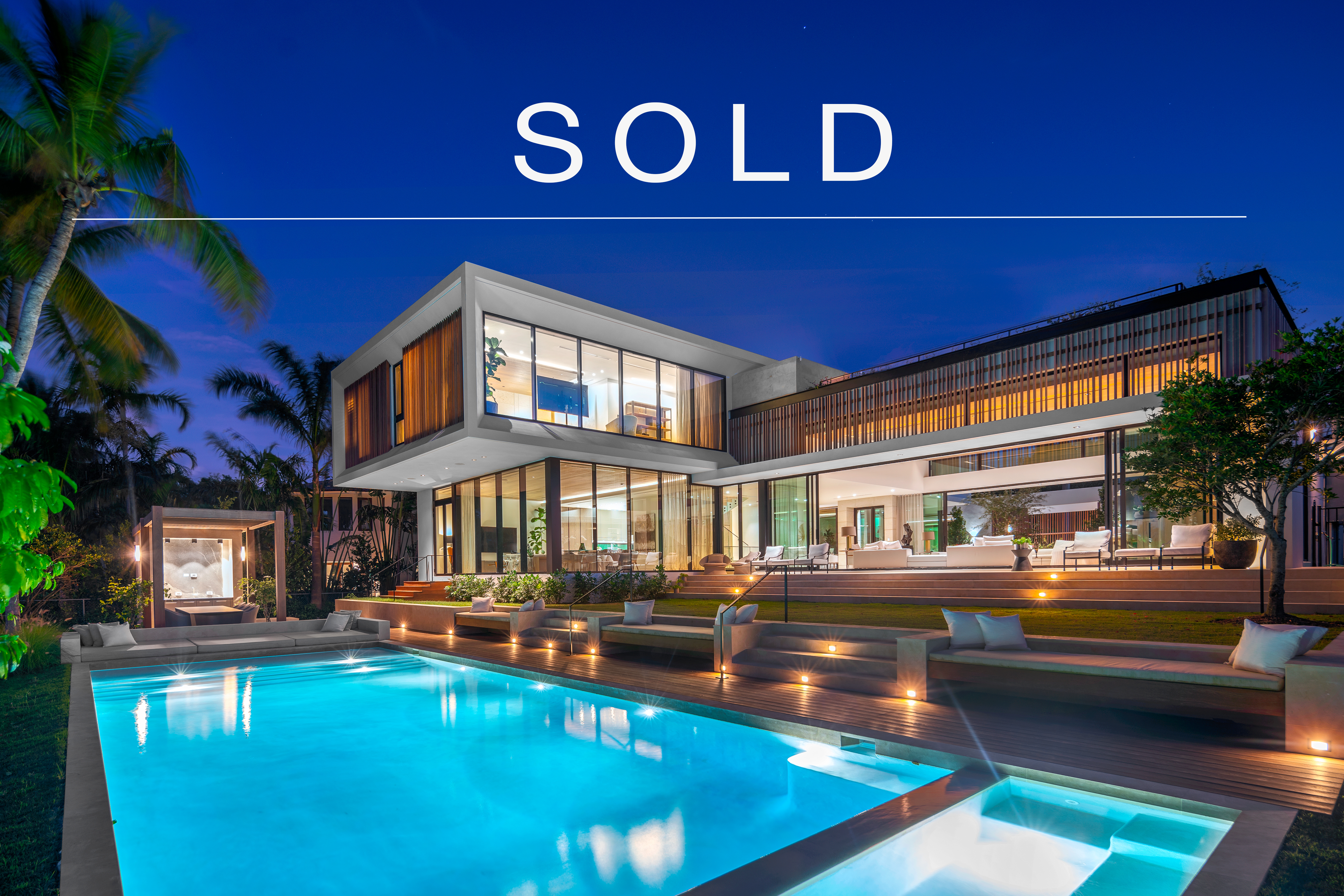 Sold Luxury Mansion on Sunset Islands in Miami Beach by Nelson Gonzalez – 1635 W 23rd Street