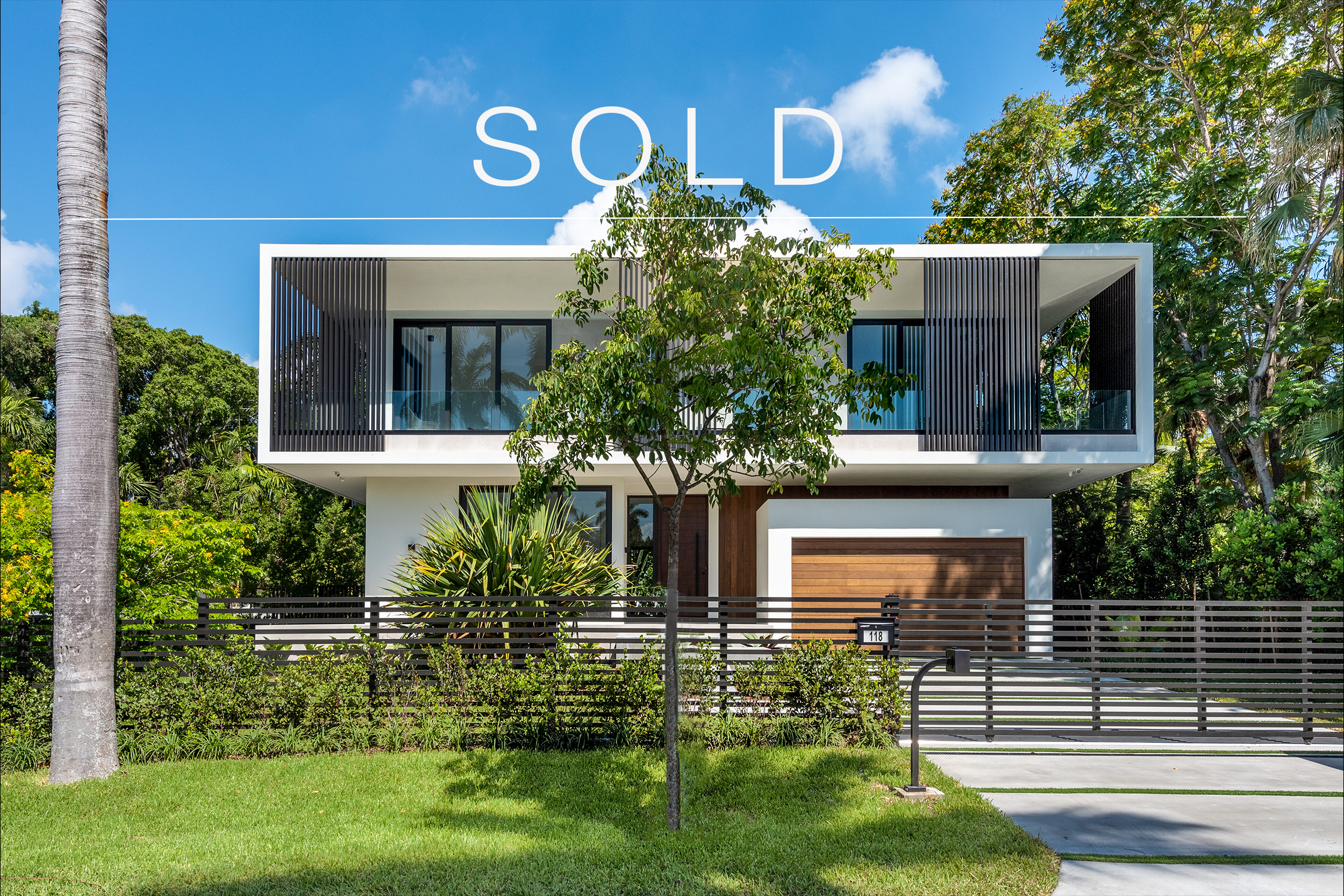 SOLD at $14,350,000 by Nelson Gonzalez | Modern Waterfront Home on Allison Island